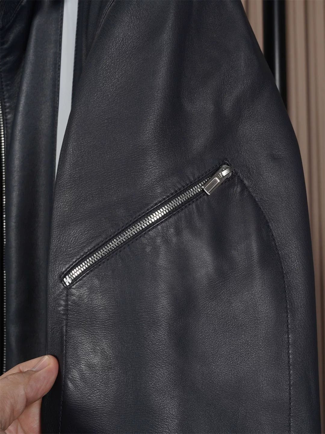 Hermes Hermes Men's Leather Jacket Size US L / EU 52-54 / 3 - 6 Thumbnail