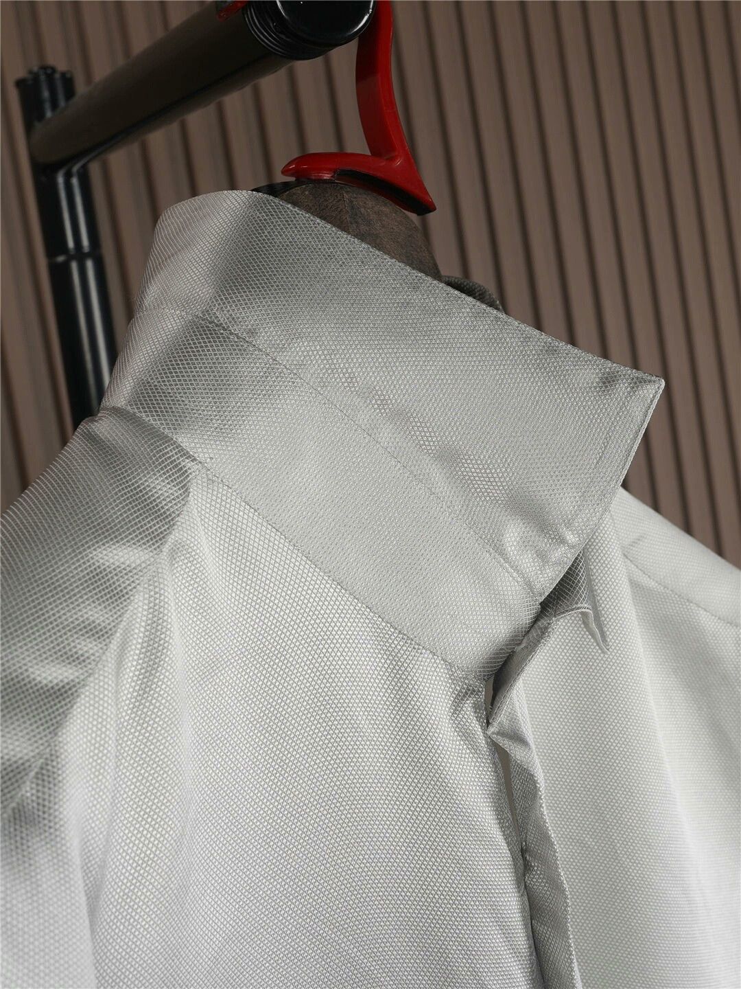 Zilli ZILLI Silk Shirt with Mother-of-Pearl Buttons Size US M / EU 48-50 / 2 - 3 Thumbnail