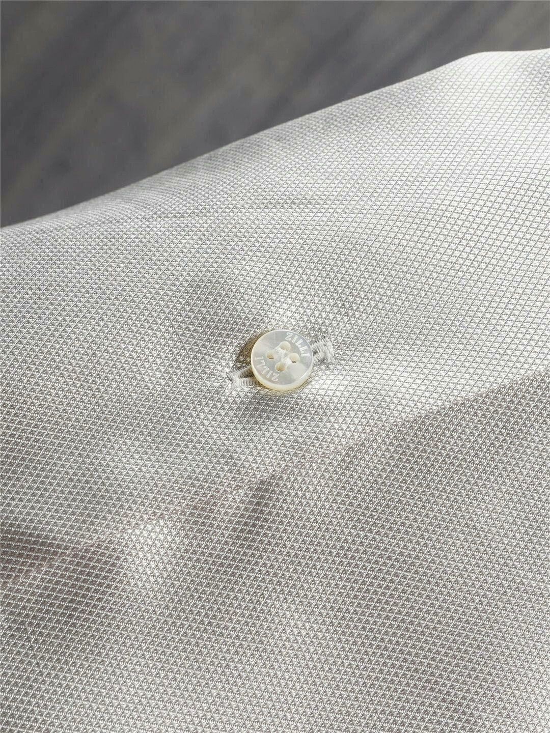 Zilli ZILLI Silk Shirt with Mother-of-Pearl Buttons Size US M / EU 48-50 / 2 - 5 Thumbnail