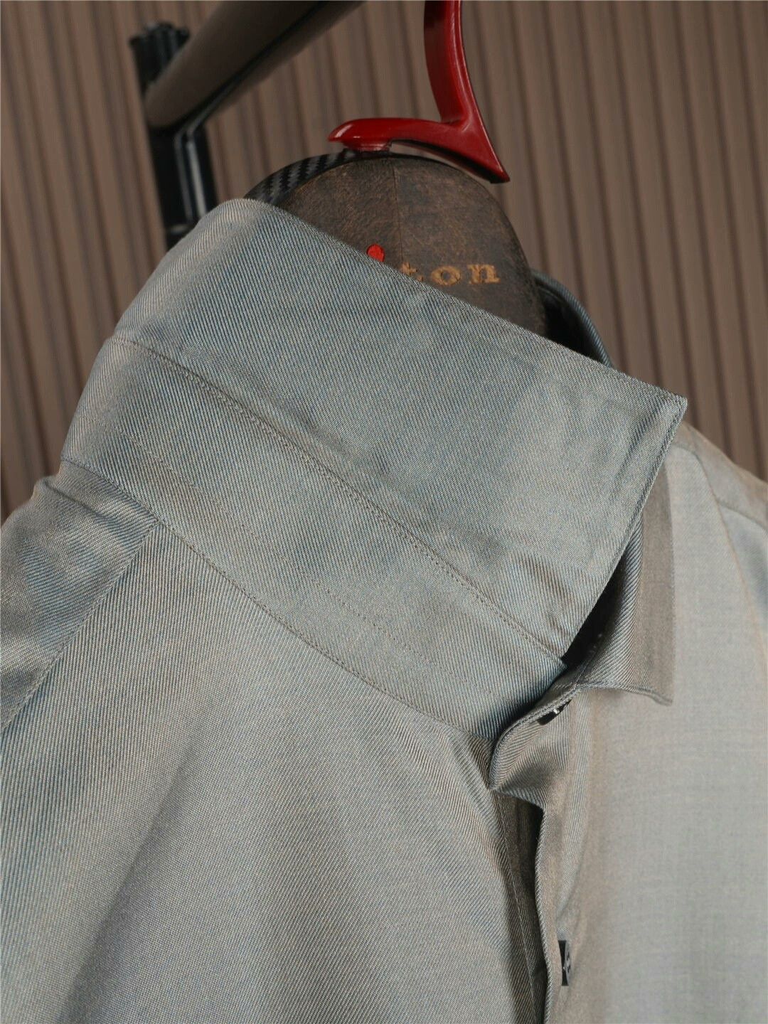Zilli ZILLI Silk Shirt with Mother-of-Pearl Buttons Size US M / EU 48-50 / 2 - 3 Thumbnail