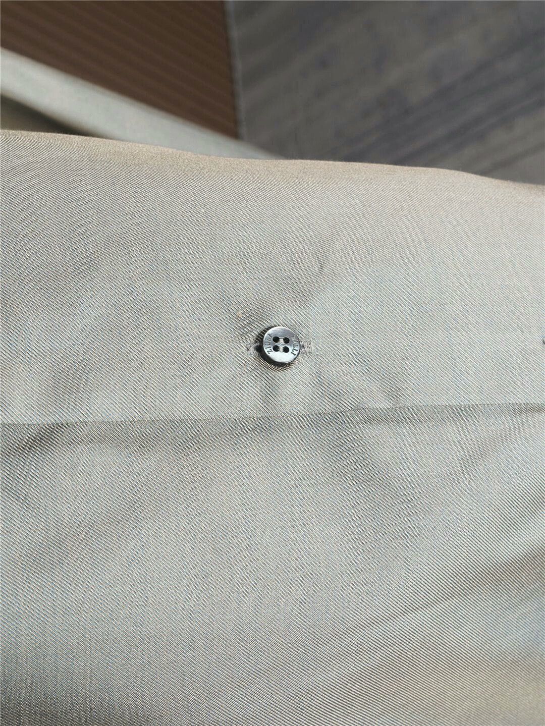 Zilli ZILLI Silk Shirt with Mother-of-Pearl Buttons Size US M / EU 48-50 / 2 - 5 Thumbnail
