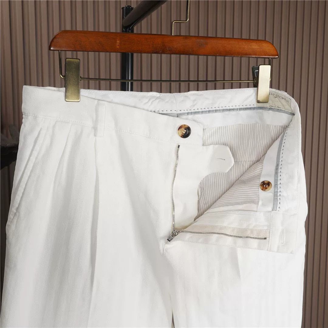 Brunello Cucinelli Brunello Cucinelli Men's Casual Pants Size US 34 / EU 50 - 4 Thumbnail