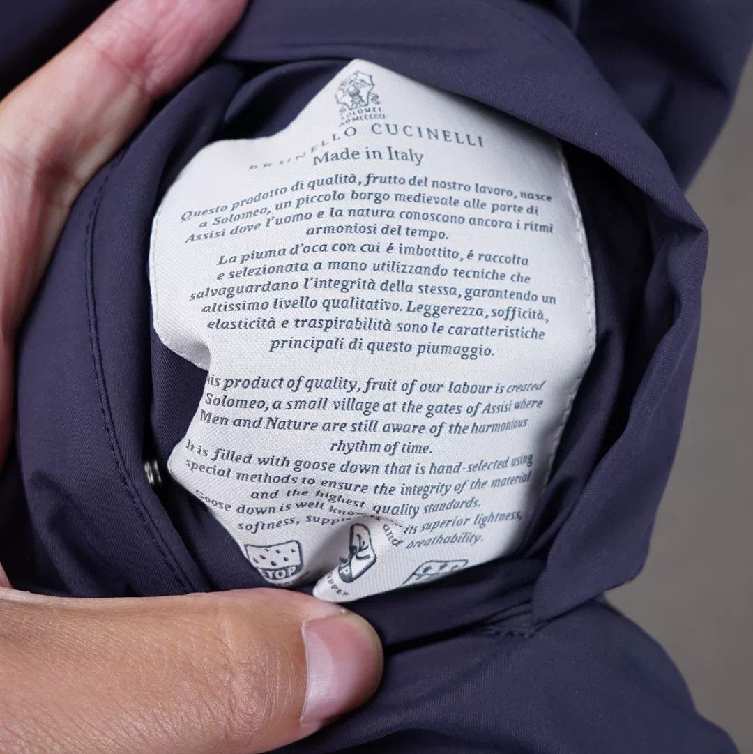 Brunello Cucinelli Brunello Cucinelli Reversible Down Gilet Size US M / EU 48-50 / 2 - 8 Thumbnail