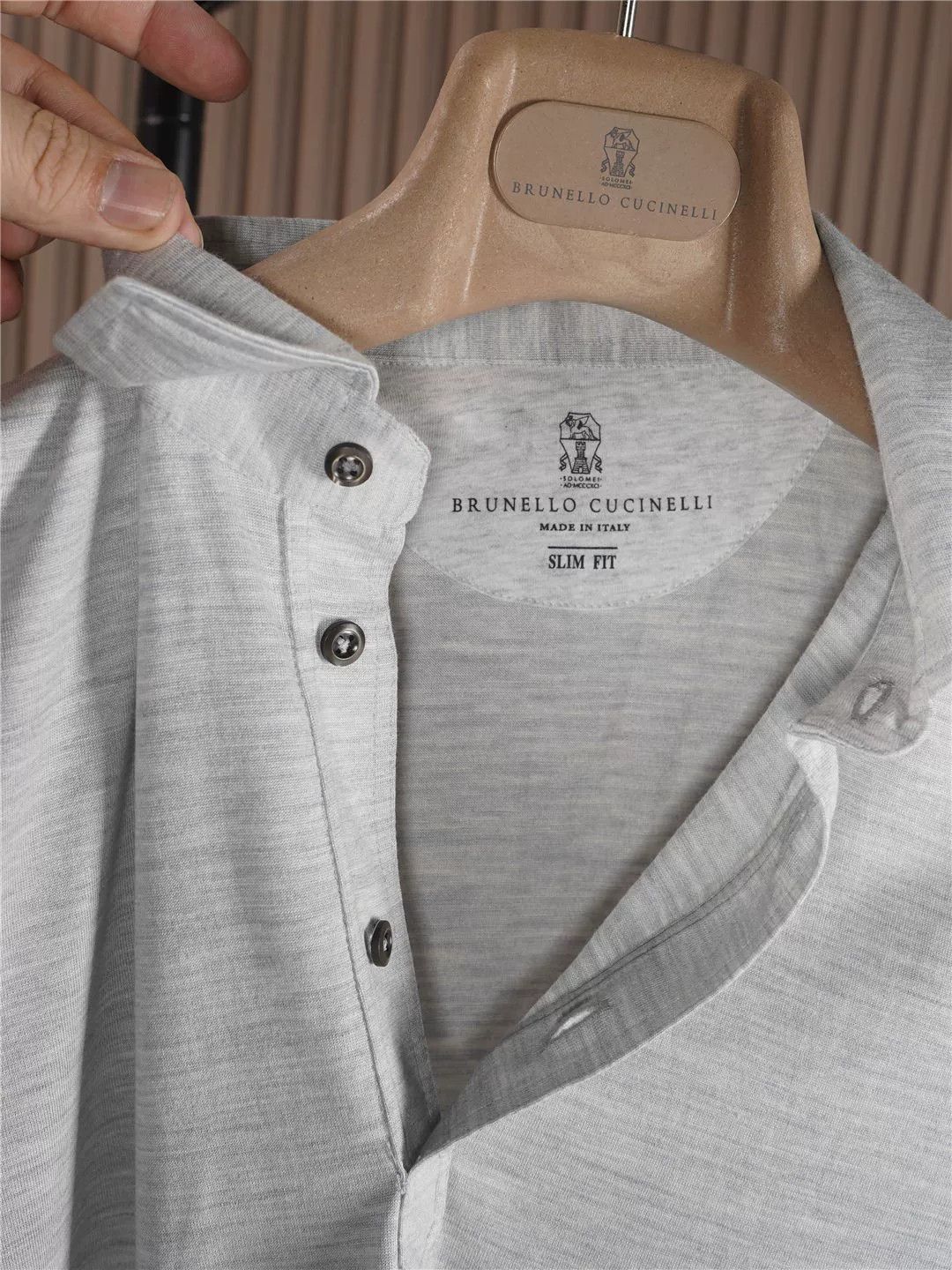 Brunello Cucinelli Brunello Cucinelli Silk Cotton Polo Size US XS / EU 42 / 0 - 3 Thumbnail