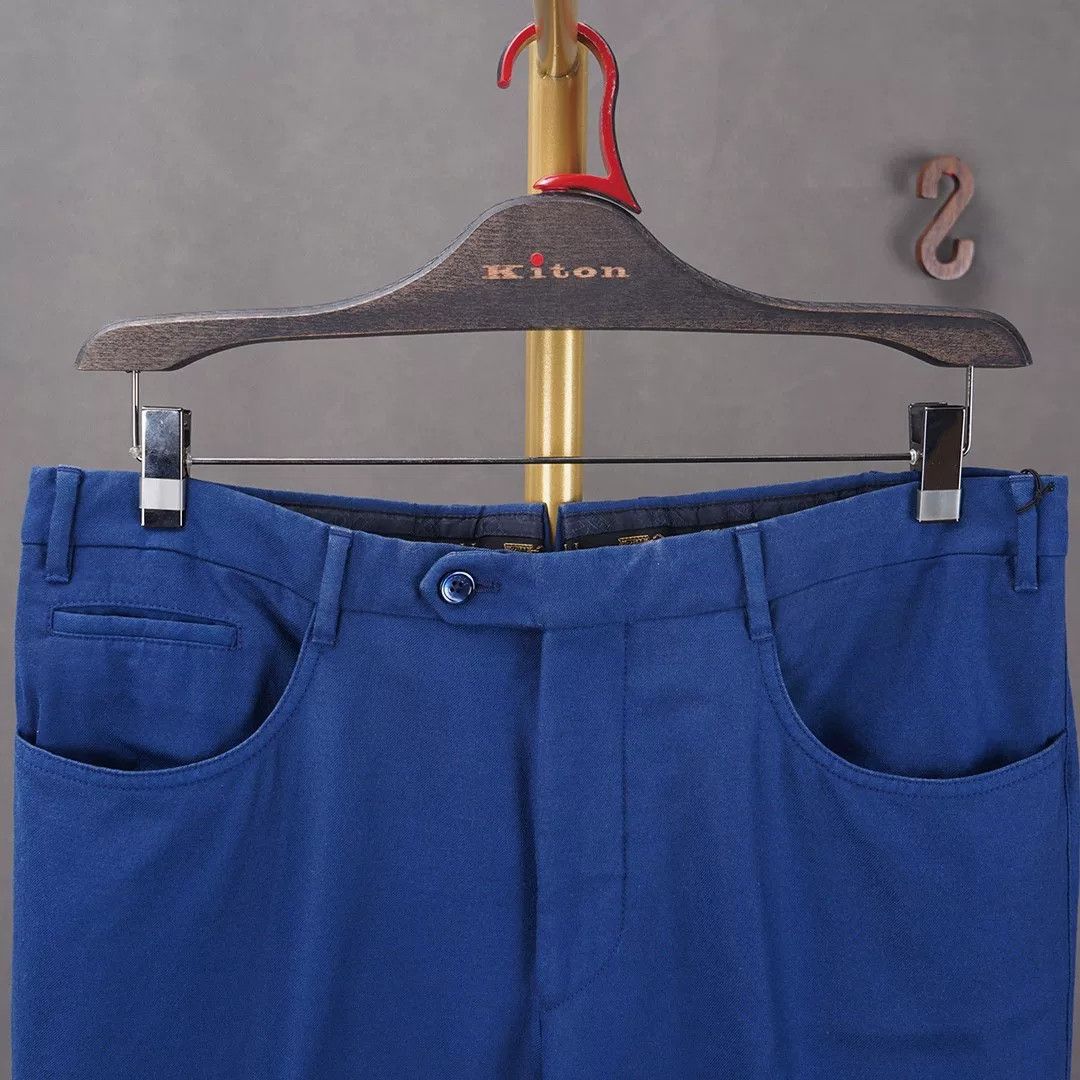 Zilli ZILLI Cashmere Casual Pants for Men Size US 34 / EU 50 - 2 Thumbnail