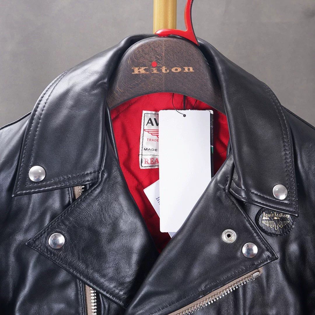Lewis Leathers Black Leather Motorcycle Jacket by Lewis Size US S / EU 44-46 / 1 - 4 Thumbnail