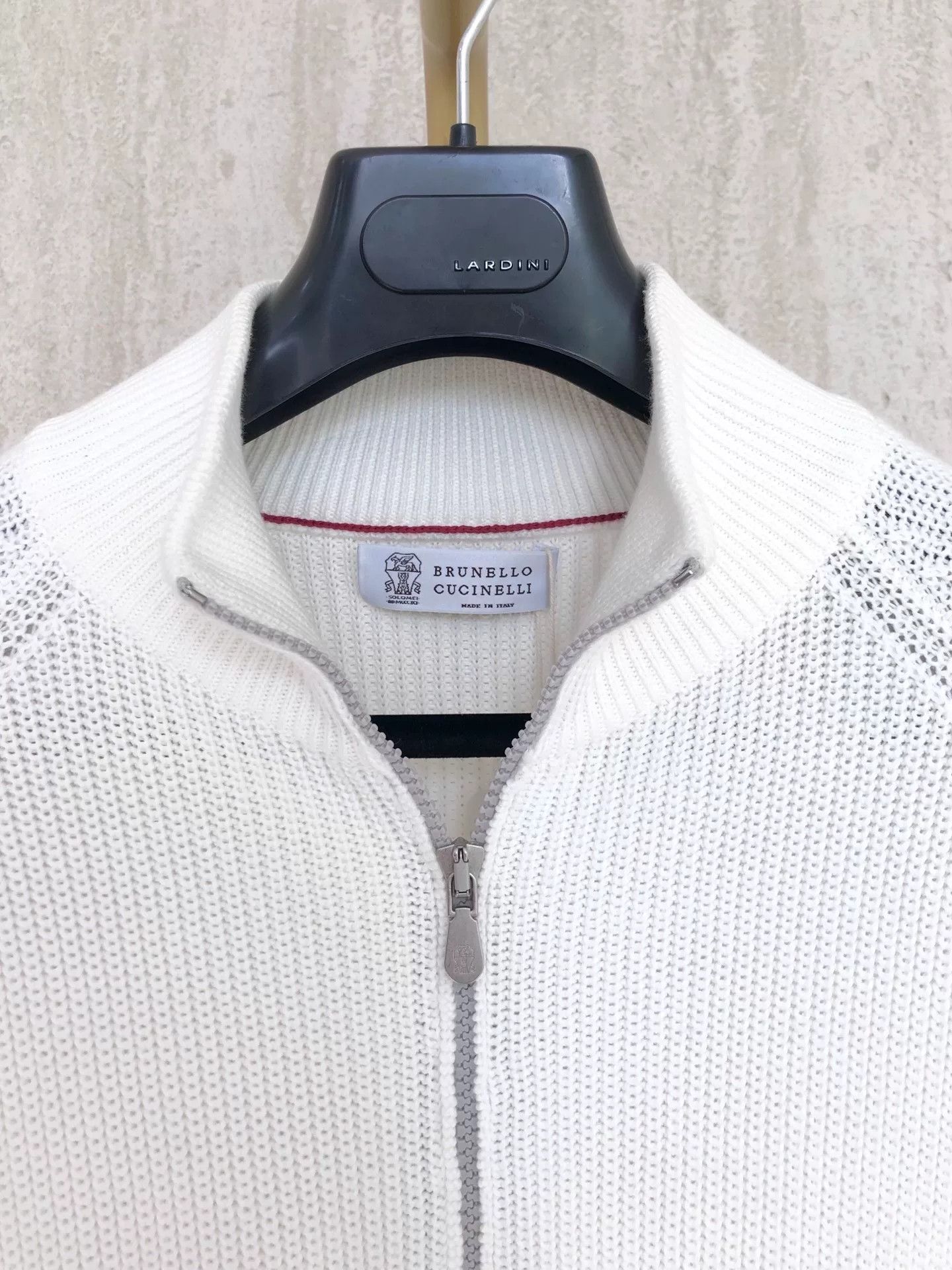 Brunello Cucinelli Brunello Cucinelli White Knit Sweater Size US M / EU 48-50 / 2 - 4 Thumbnail
