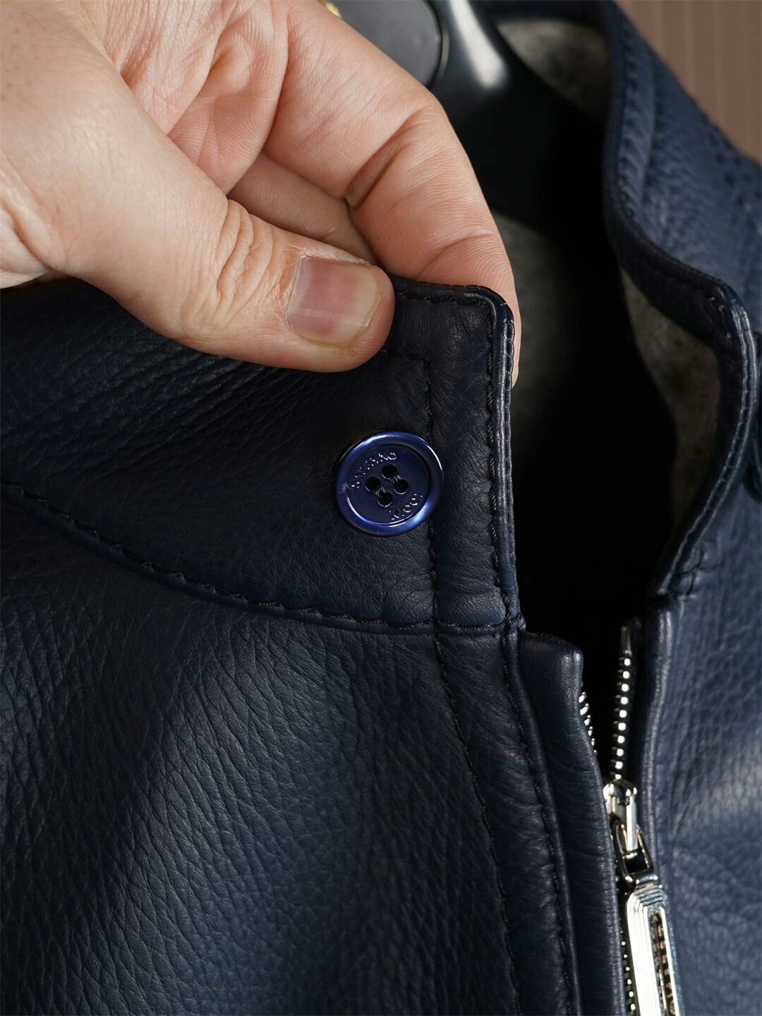 Stefano Ricci Stefano Ricci Leather Jacket with Cashmere Lining Size US M / EU 48-50 / 2 - 5 Thumbnail