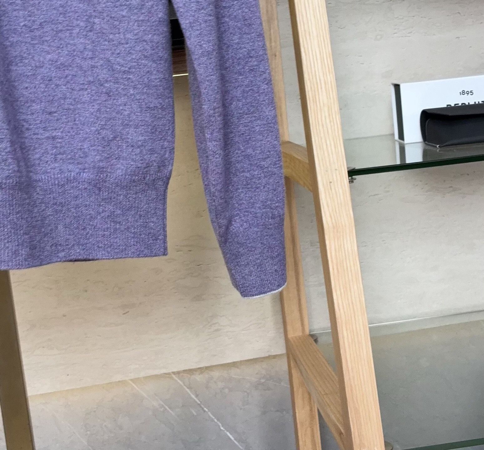 Brunello Cucinelli Brunello Cucinelli Purple Cashmere Sweater Size US M / EU 48-50 / 2 - 6 Thumbnail