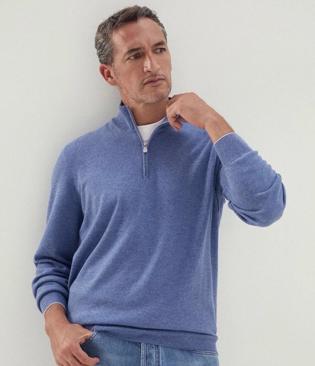 Brunello Cucinelli Purple Cashmere Sweater