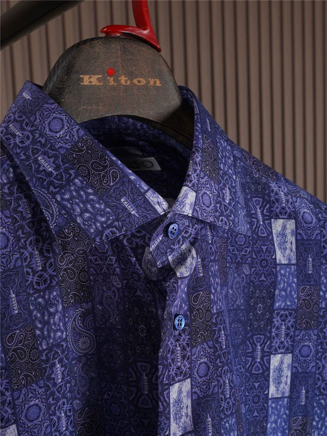 Zilli ZILLI Silk Blend Shirt for Men Size US S / EU 44-46 / 1 - 2 Thumbnail