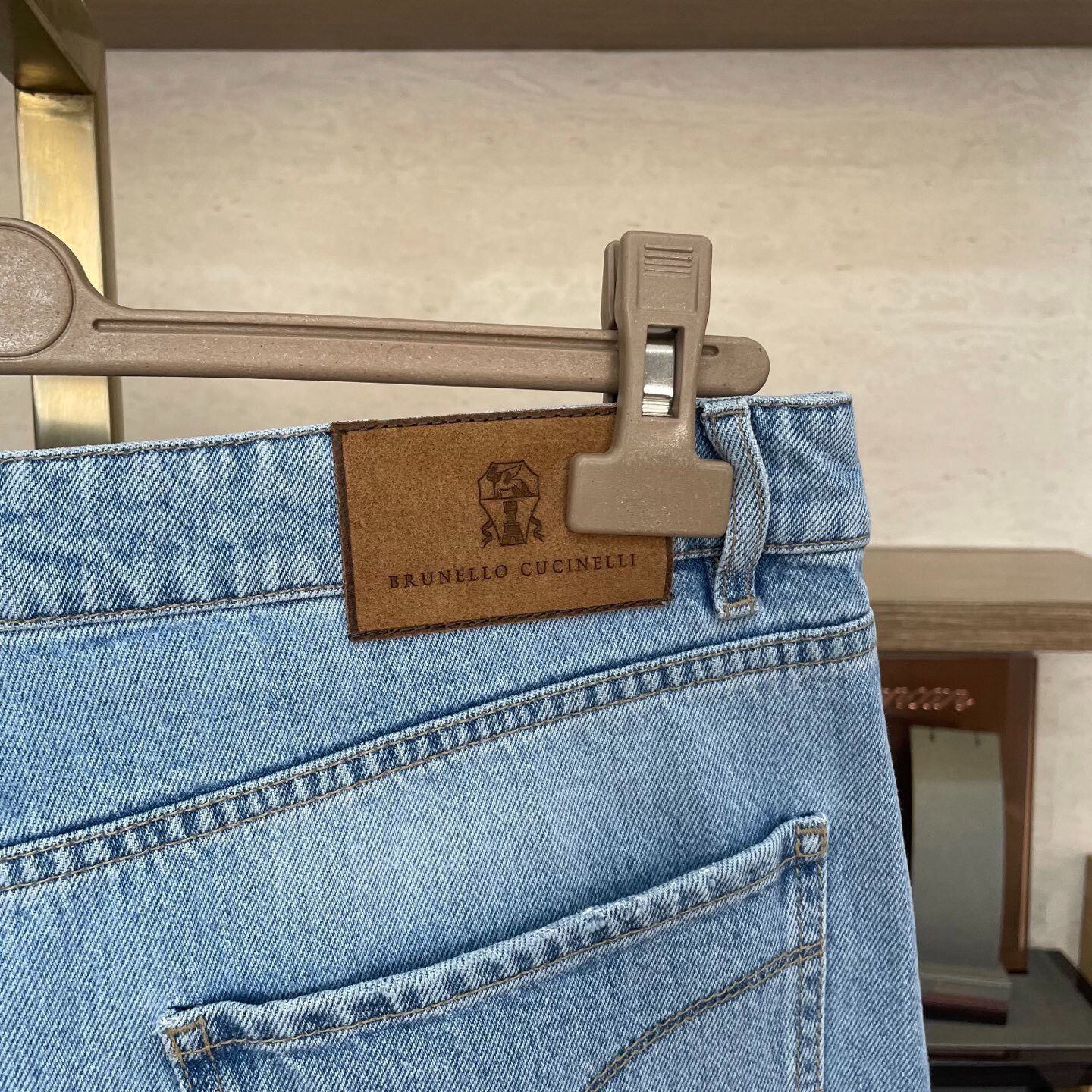 Brunello Cucinelli Brunello Cucinelli Light Blue Jeans Size US 30 / EU 46 - 8 Thumbnail