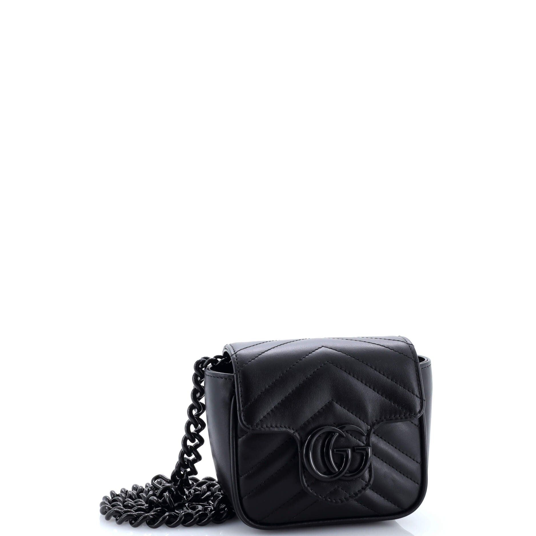 Gucci GG Marmont Flap Belt Bag Size ONE SIZE - 2 Thumbnail