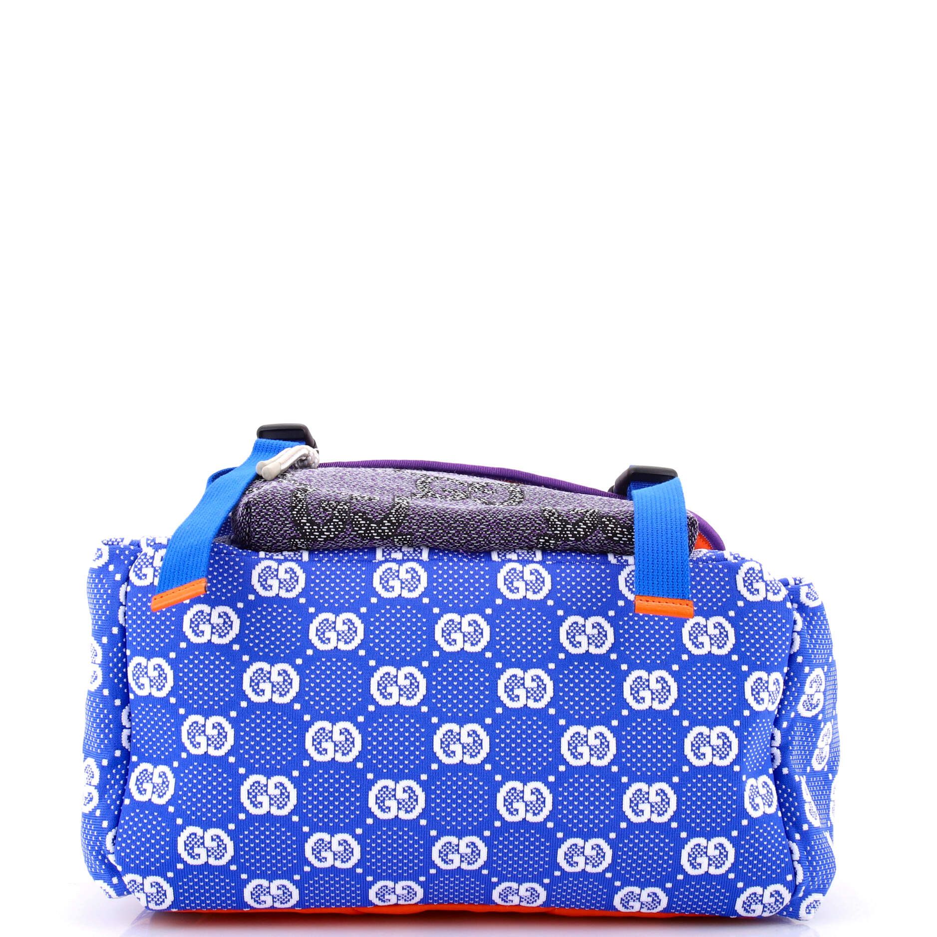 Gucci Panelled Double Buckle Backpack Size ONE SIZE - 4 Thumbnail
