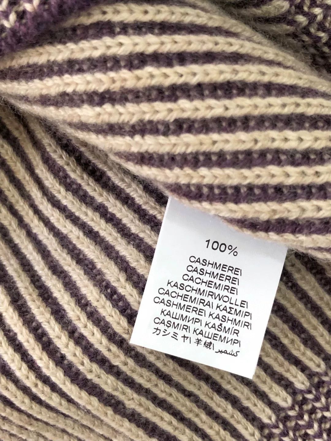 Brunello Cucinelli Brunello Cucinelli Purple Cashmere Sweater Size US M / EU 48-50 / 2 - 8 Thumbnail