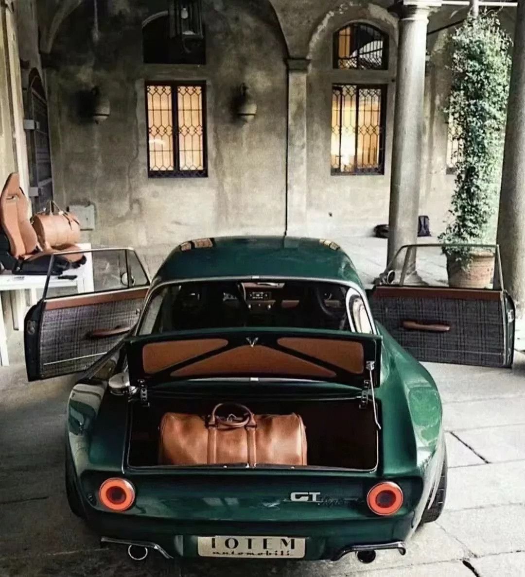 Testoni A testoni Leather Travel Bag Size ONE SIZE - 5 Thumbnail