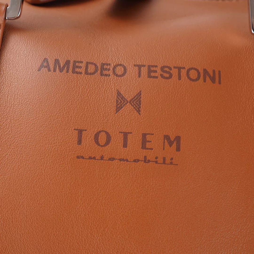 Testoni A testoni Leather Travel Bag Size ONE SIZE - 4 Thumbnail