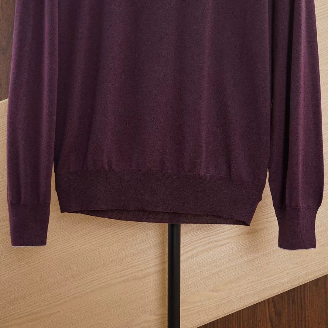 Brunello Cucinelli Brunello Cucinelli Wool Cashmere Polo Size US S / EU 44-46 / 1 - 6 Thumbnail