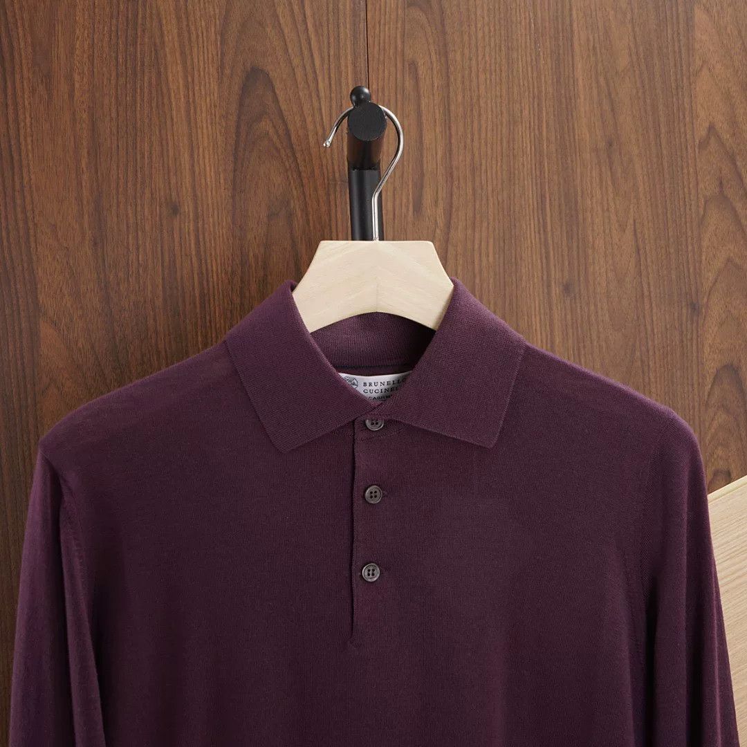 Brunello Cucinelli Brunello Cucinelli Wool Cashmere Polo Size US S / EU 44-46 / 1 - 3 Thumbnail