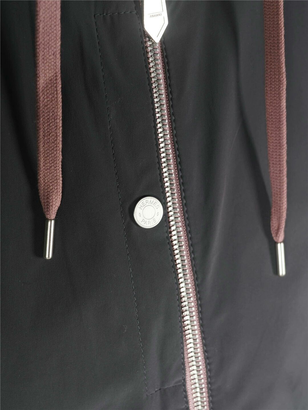 Hermes Hermes Reversible Hooded Leather Jacket Size US M / EU 48-50 / 2 - 8 Thumbnail