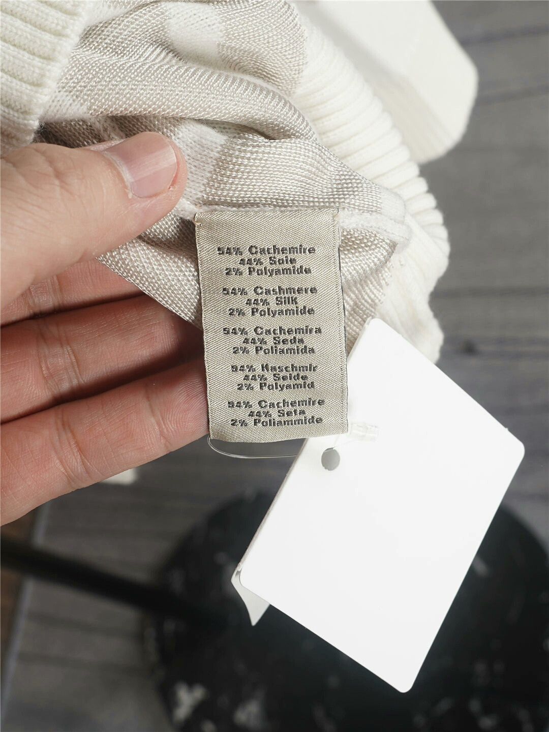 Hermes Hermes Men's Cashmere Silk Knit Sweater Size US M / EU 48-50 / 2 - 7 Thumbnail