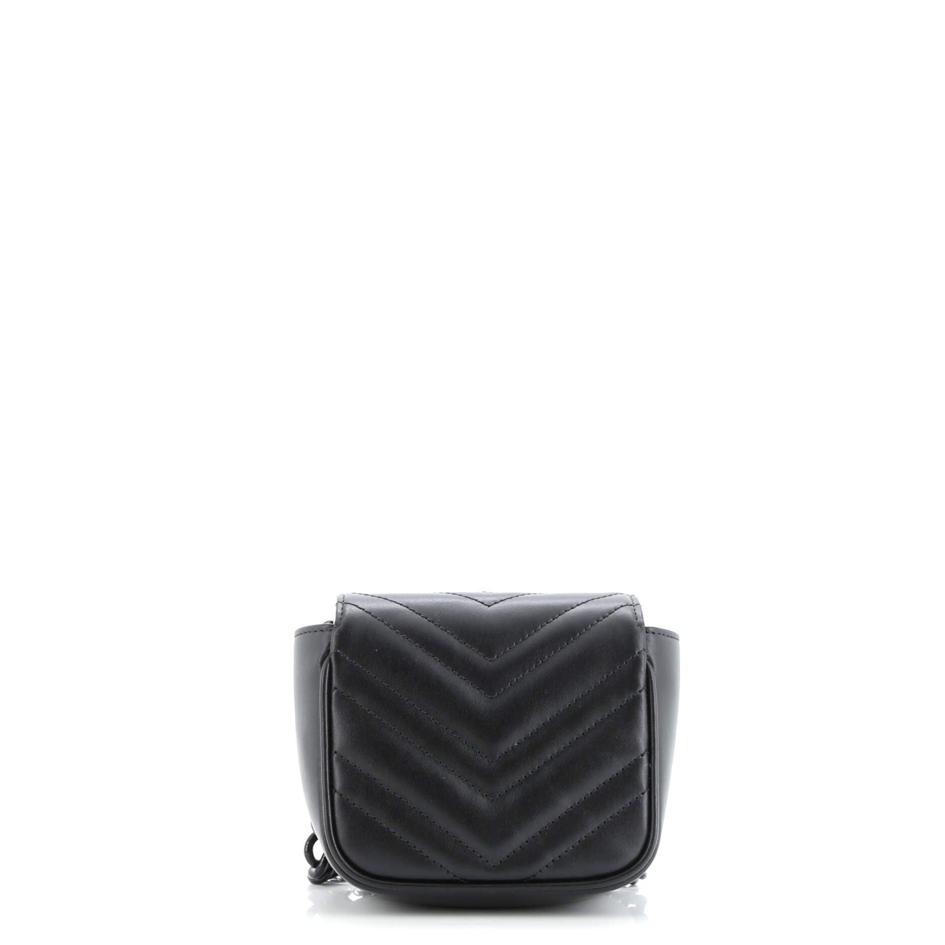 Gucci GG Marmont Flap Belt Bag Size ONE SIZE - 3 Thumbnail