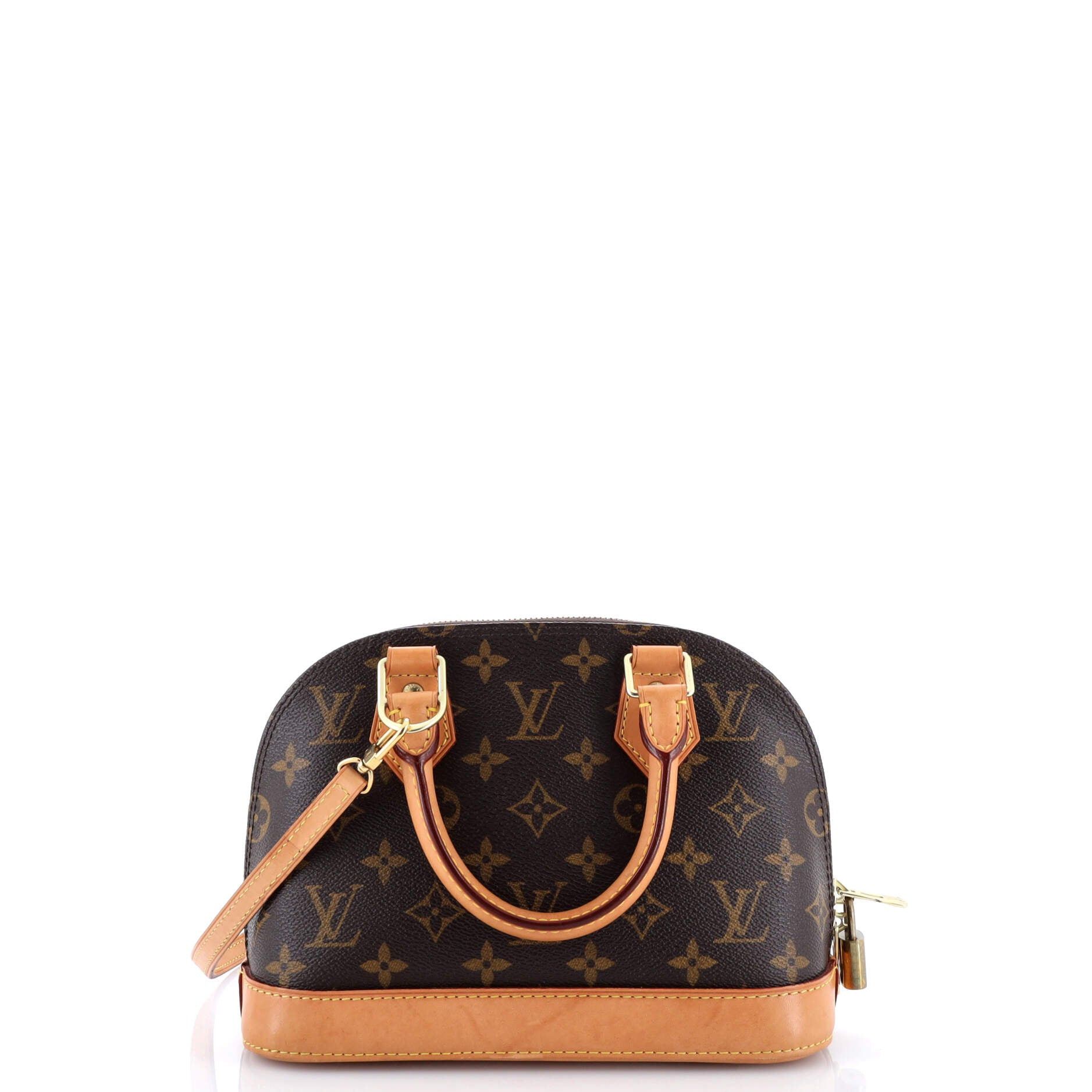 Louis Vuitton Alma Handbag Size ONE SIZE - 3 Thumbnail