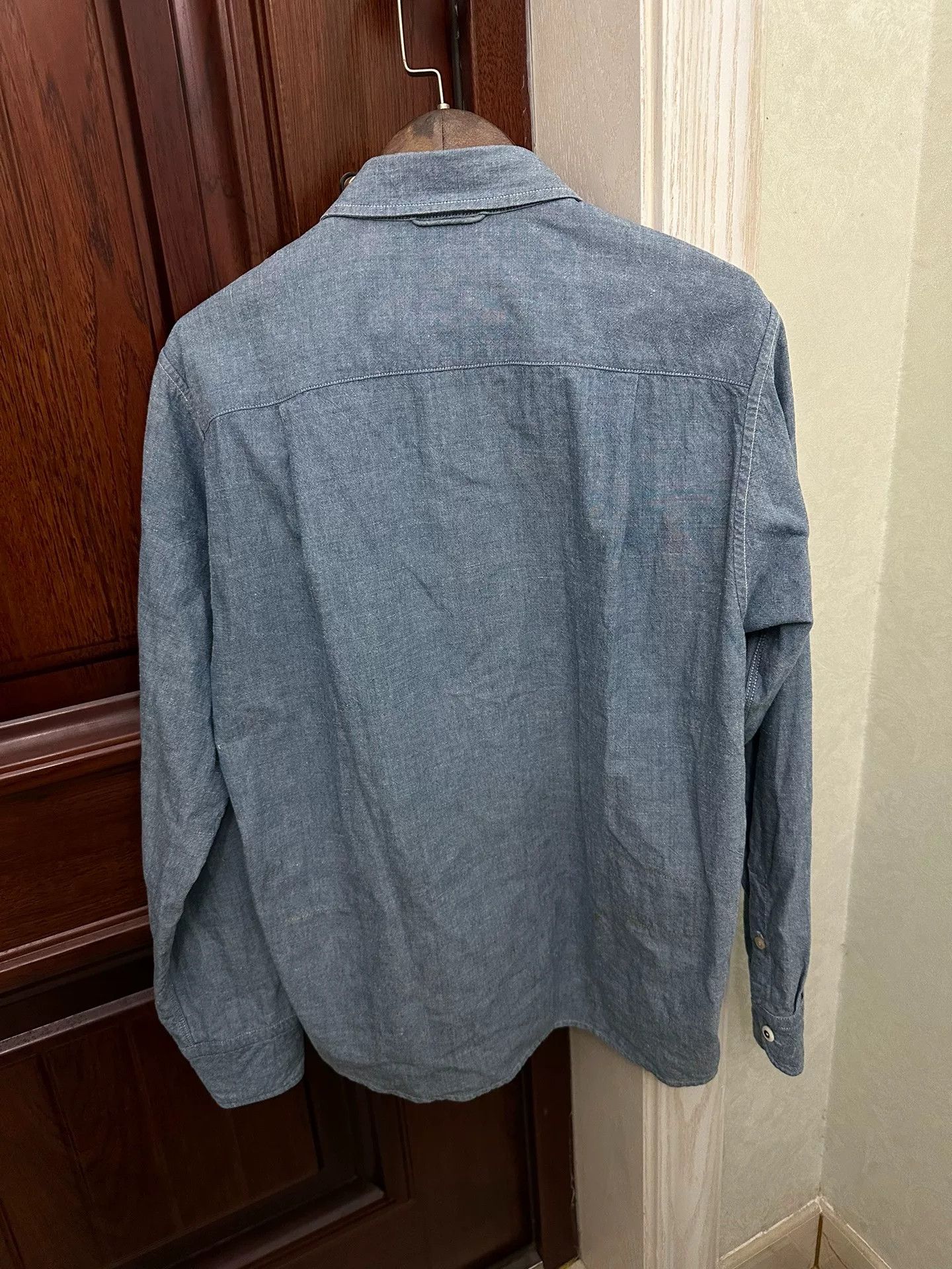 45rpm Beautiful Blue Dyed Shirt for Versatile Styling Size US XXS / EU 40 - 7 Thumbnail