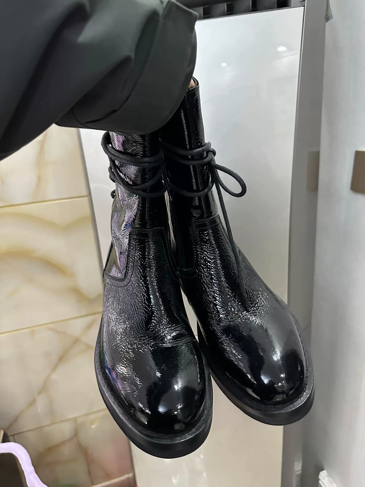 Ann Demeulemeester Ann Demeulemeester Black Ankle Boots Size US 6 / IT 36 - 3 Thumbnail