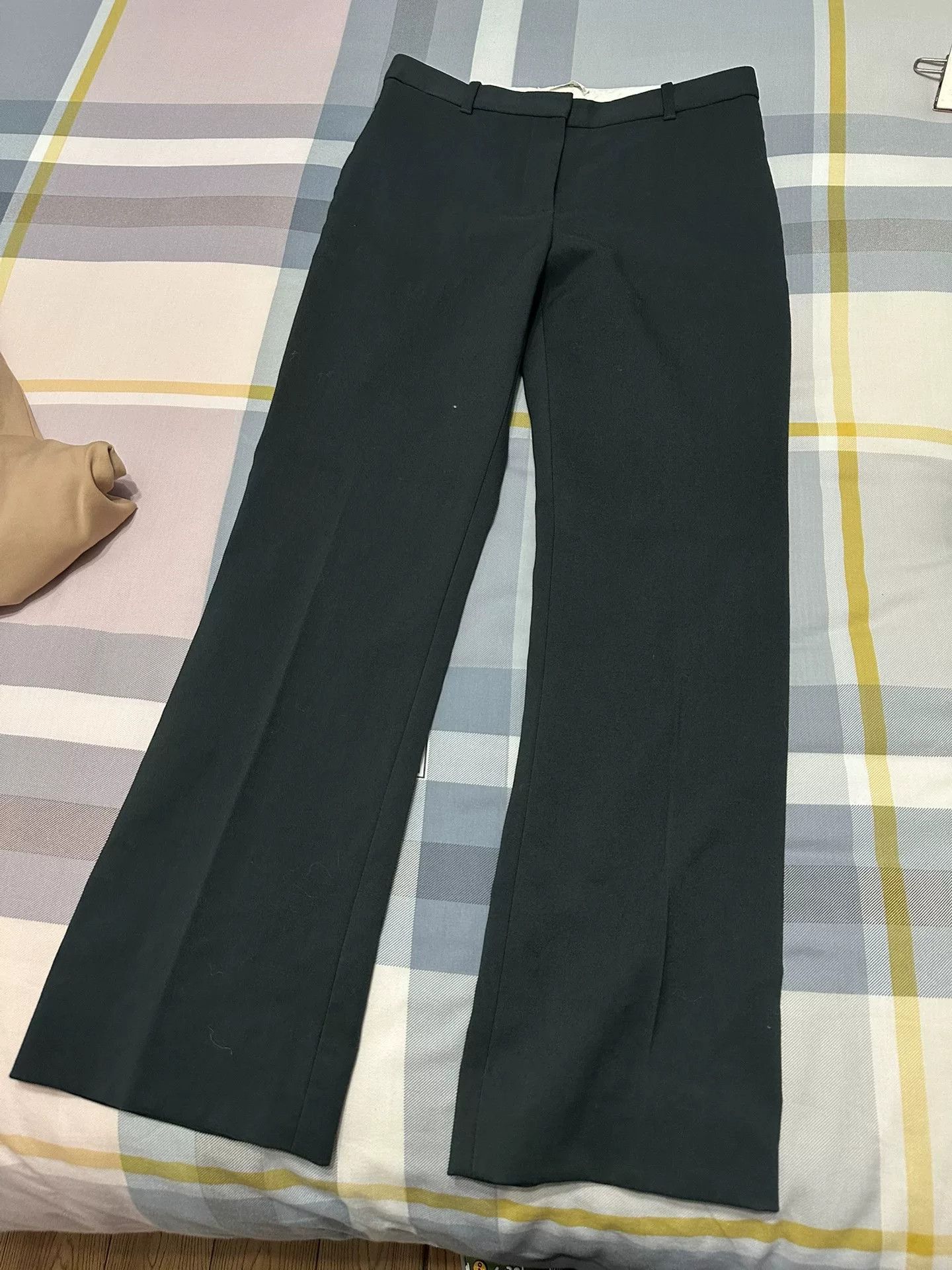The Row The Row Green Wool Trousers Size 26" / US 2 / IT 38 - 9 Thumbnail