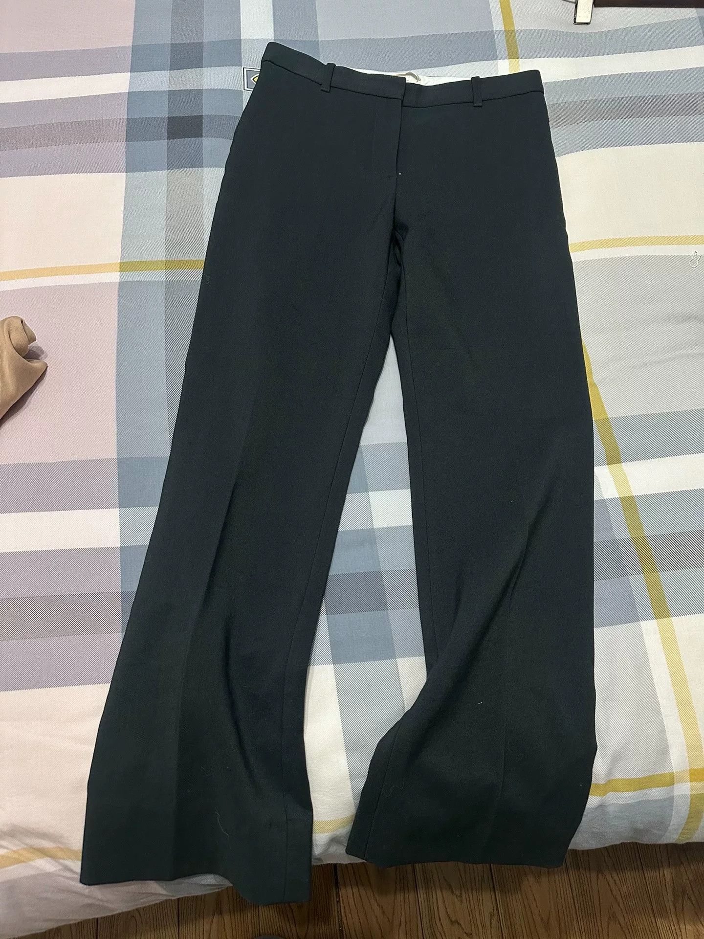 The Row The Row Green Wool Trousers Size 26" / US 2 / IT 38 - 2 Thumbnail