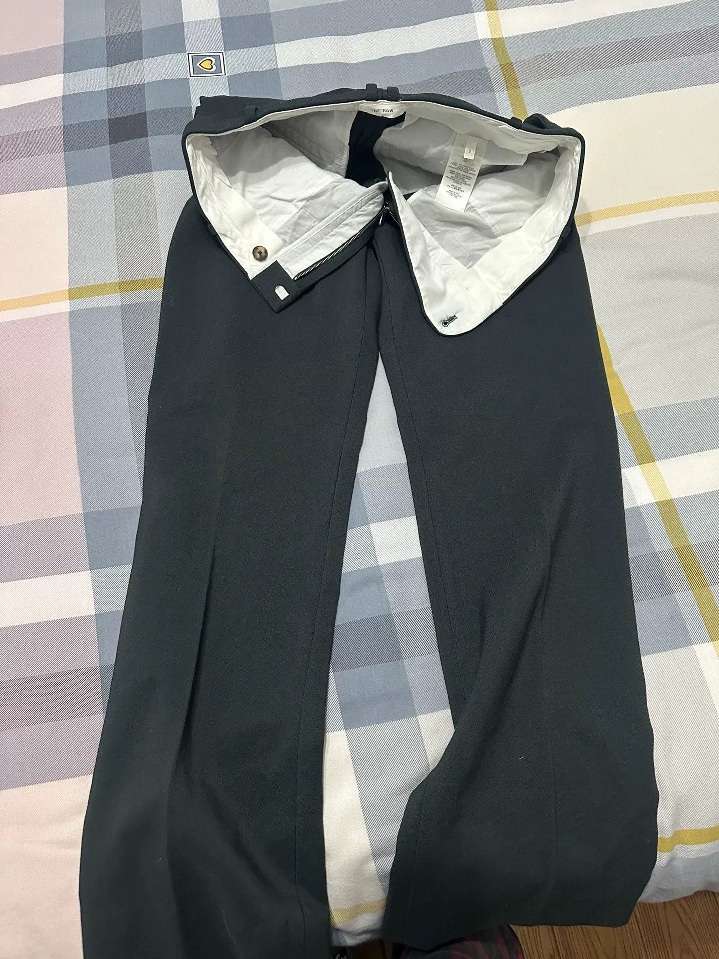 The Row The Row Green Wool Trousers Size 26" / US 2 / IT 38 - 6 Thumbnail