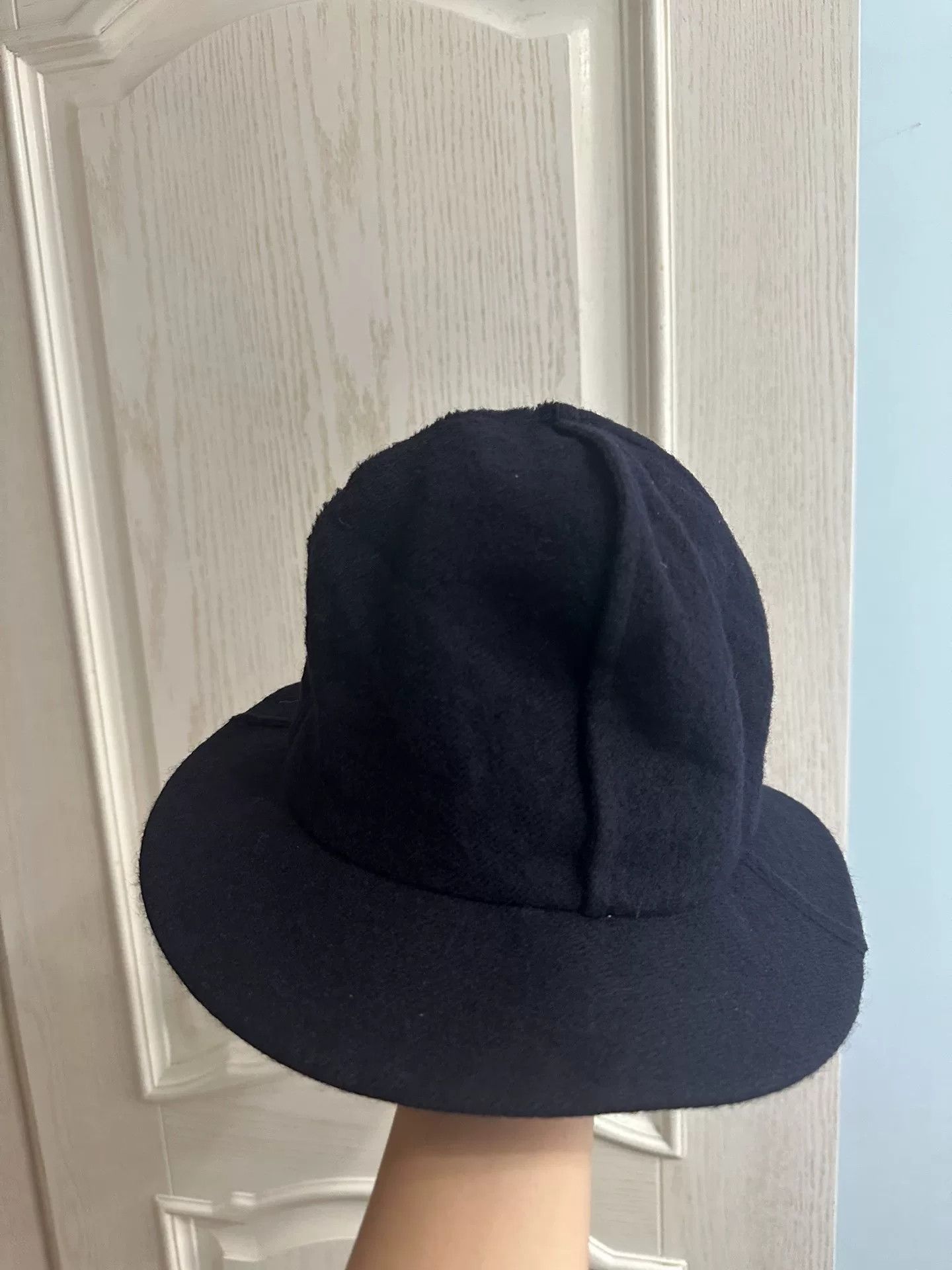 Y's Y's Yamamoto Wool Hat in Dark Blue Size ONE SIZE - 6 Thumbnail