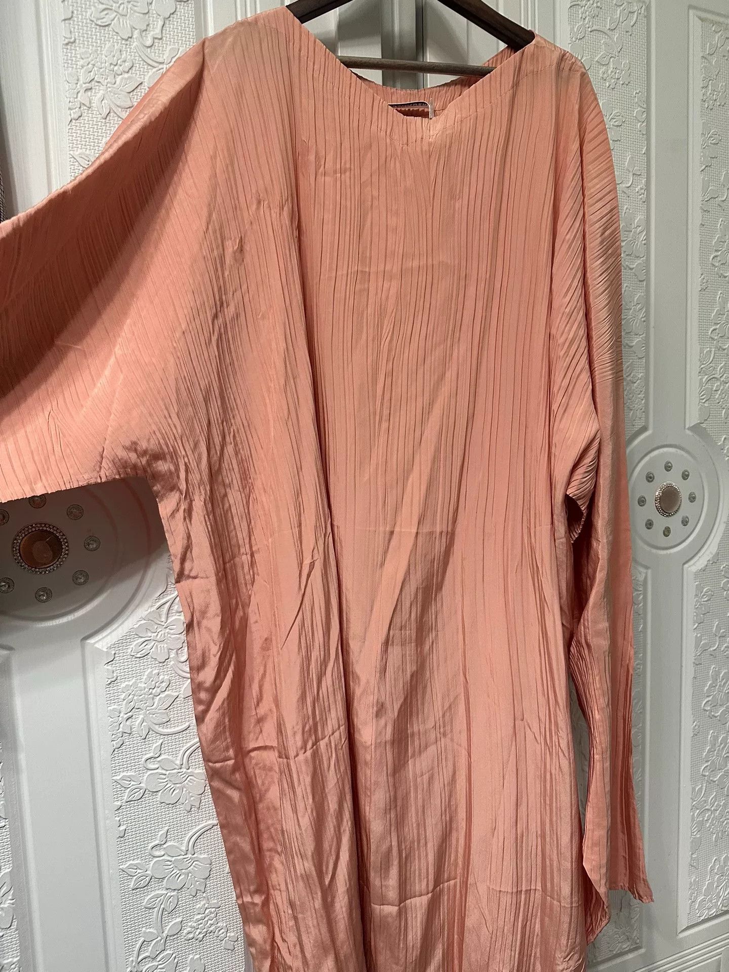 Jil Sander Jil Sander Long Pink Dress Robe Size L / US 10 / IT 46 - 3 Thumbnail
