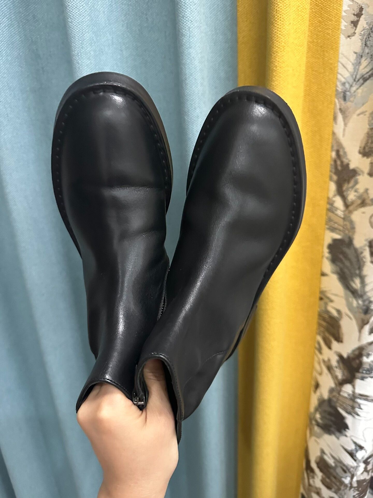 Ann Demeulemeester Ann Demeulemeester Black Ankle Boots Size 38 Size US 7 / IT 37 - 3 Thumbnail