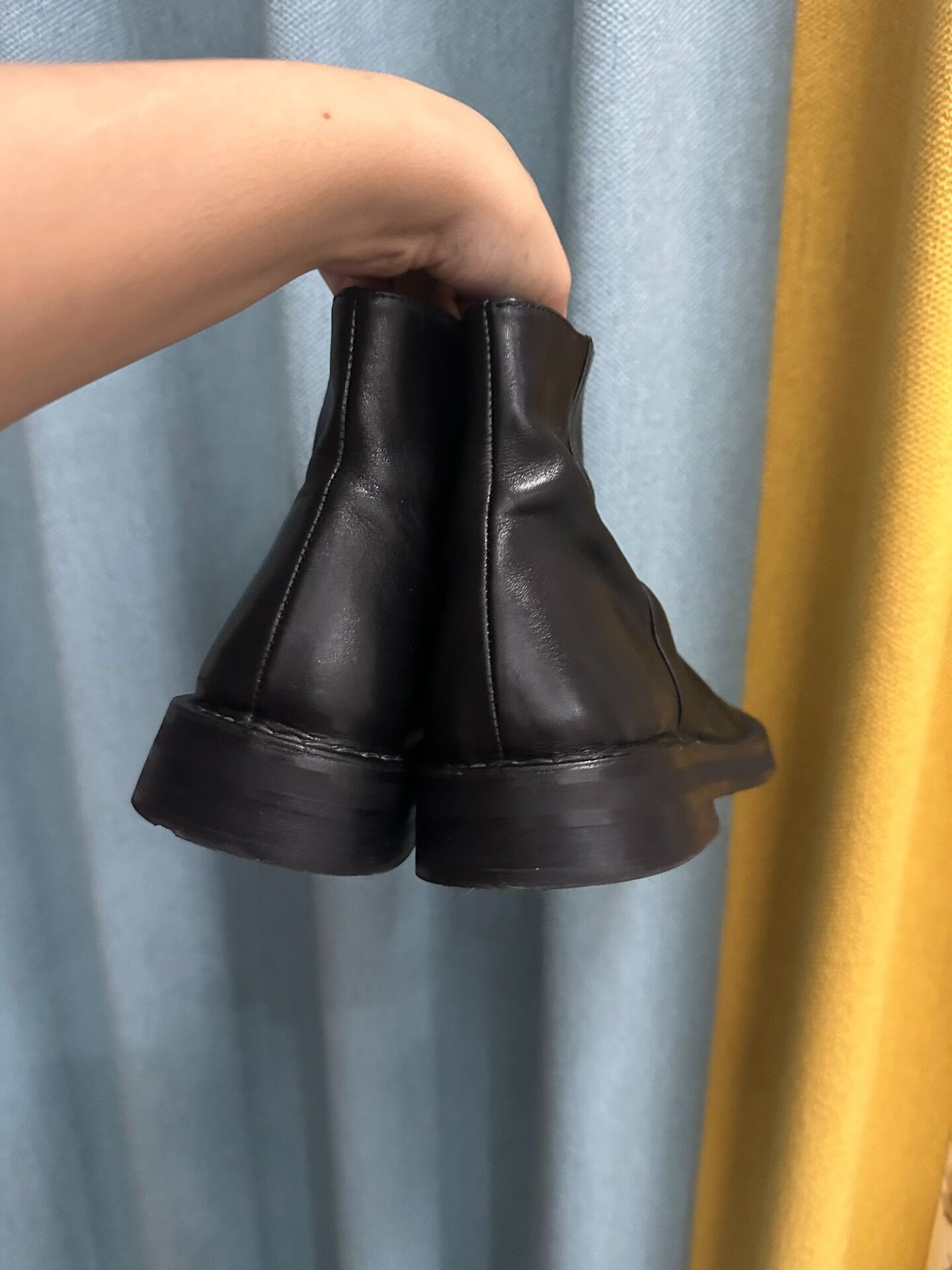 Ann Demeulemeester Ann Demeulemeester Black Ankle Boots Size 38 Size US 7 / IT 37 - 2 Thumbnail