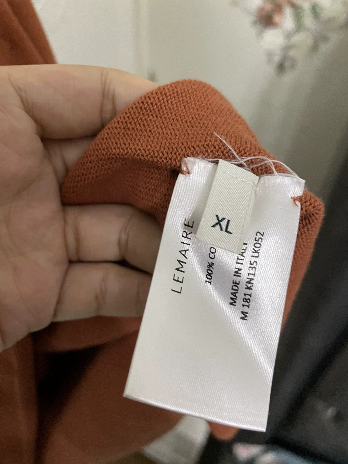 Lemaire Lemaire Oversized Knit Sweater in XL Size US XL / EU 56 / 4 - 5 Thumbnail