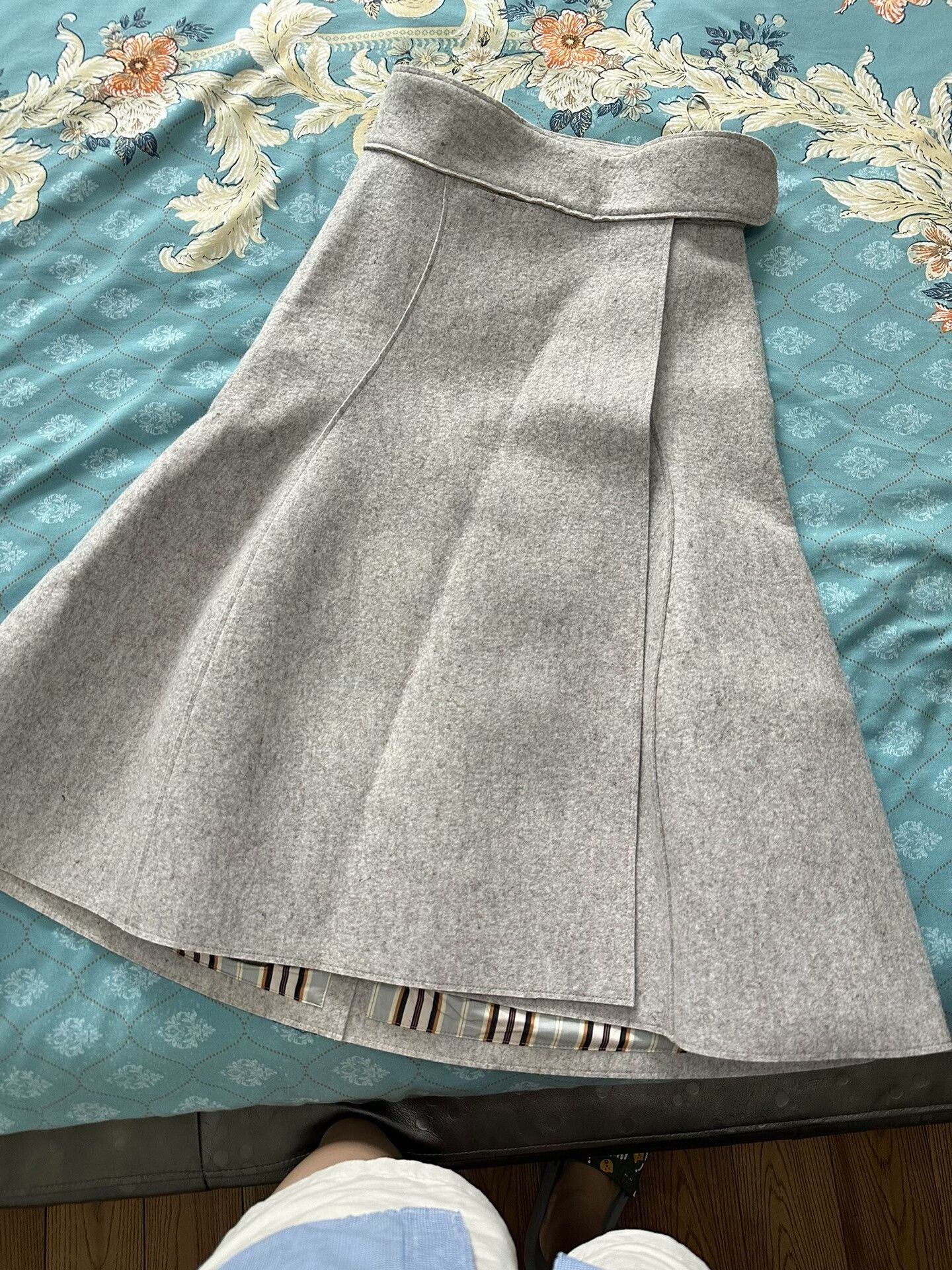 Jil Sander Jil Sander Stylish Gray Skirt Size 27" / US 4 / IT 40 - 2 Thumbnail
