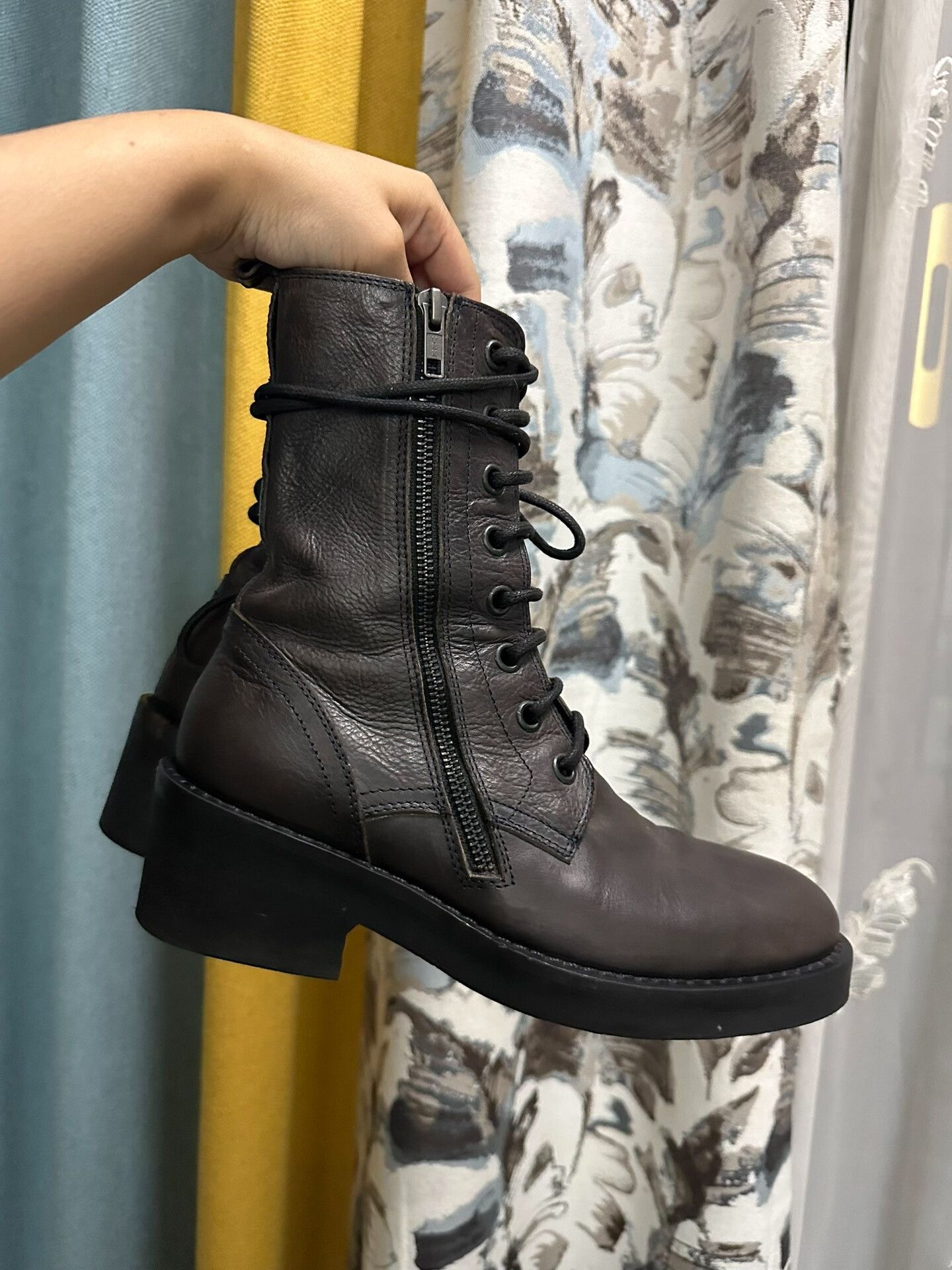 Ann Demeulemeester Ann Demeulemeester Brown Leather Ankle Boots Size US 6 / IT 36 - 3 Thumbnail