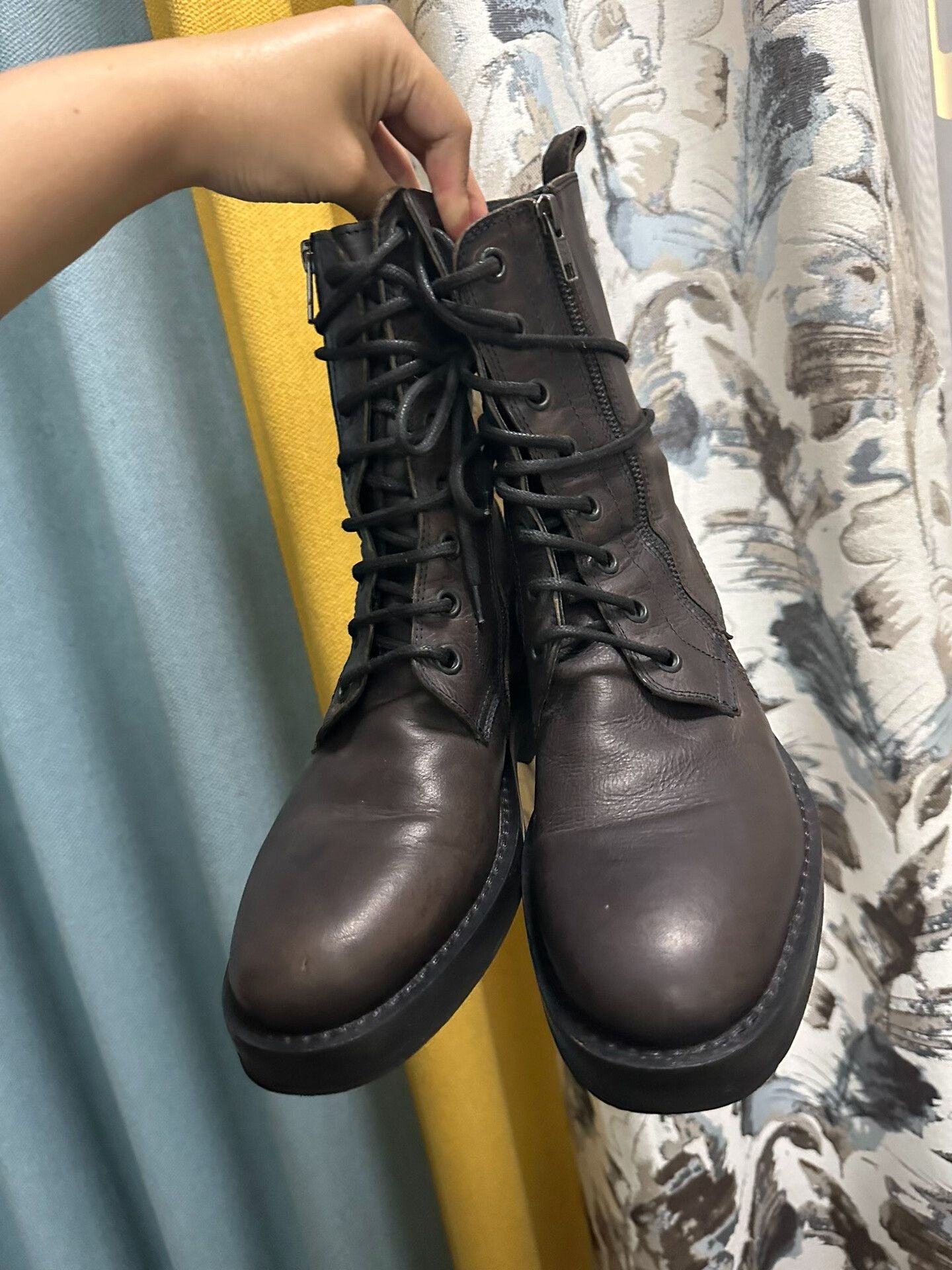 Ann Demeulemeester Ann Demeulemeester Brown Leather Ankle Boots Size US 6 / IT 36 - 6 Thumbnail