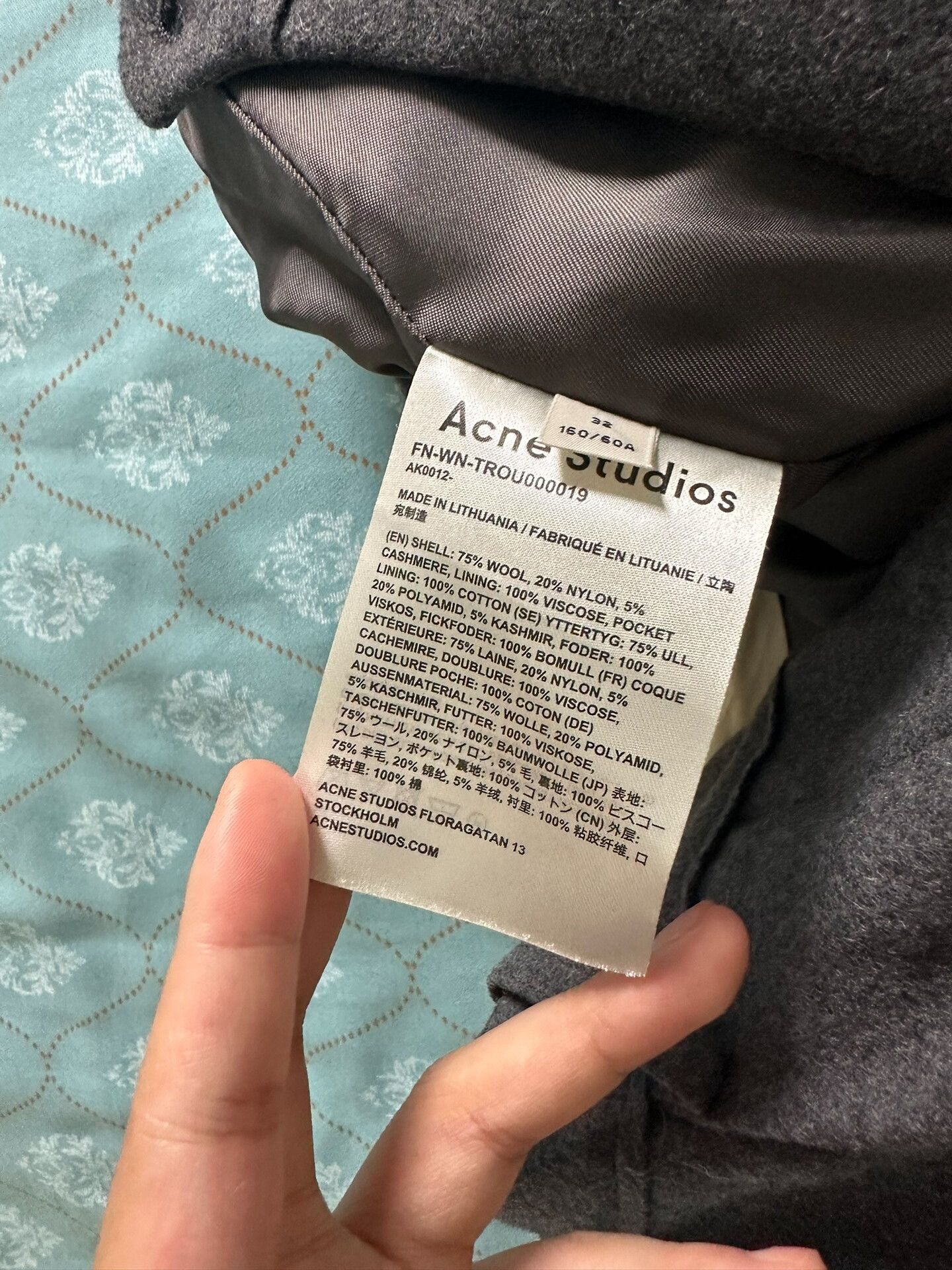 Acne Studios Acne Wool Trousers with Stylish Fit Size 26" / US 2 / IT 38 - 4 Thumbnail