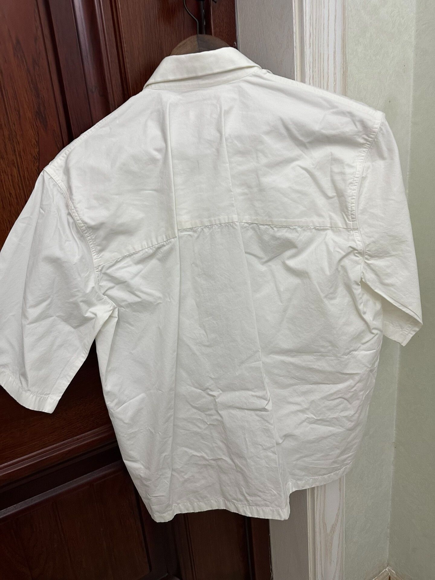 Jil Sander Jil Sander Short Sleeve Shirt for Men Size US S / EU 44-46 / 1 - 4 Thumbnail