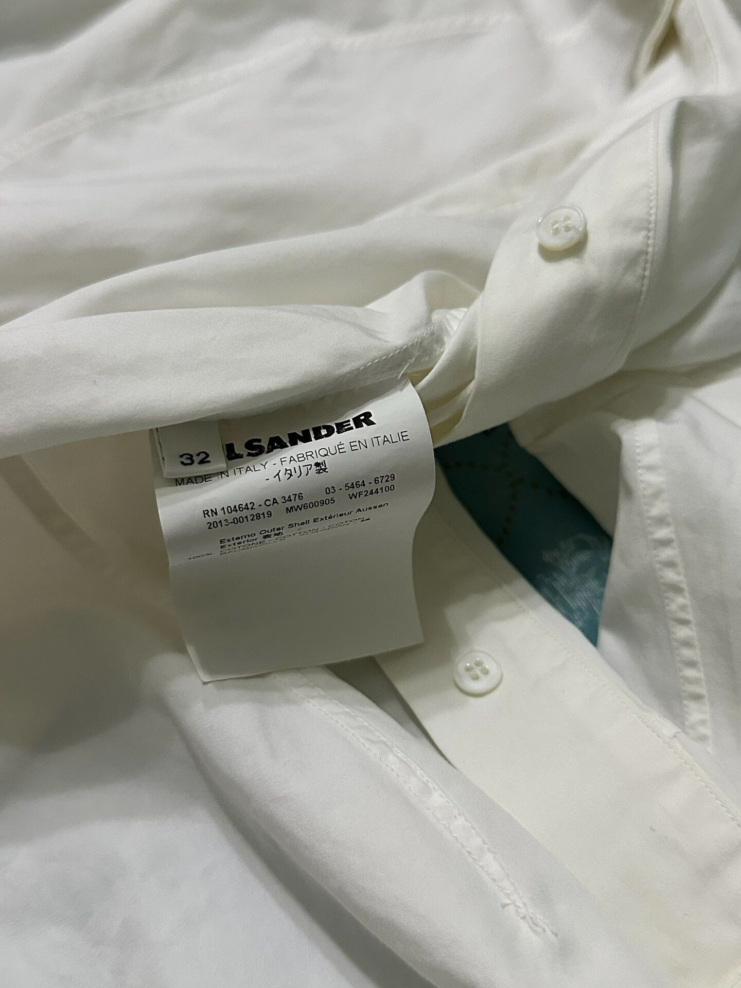 Jil Sander Jil Sander Long Shirt for Slim Fit Size S / US 4 / IT 40 - 4 Thumbnail