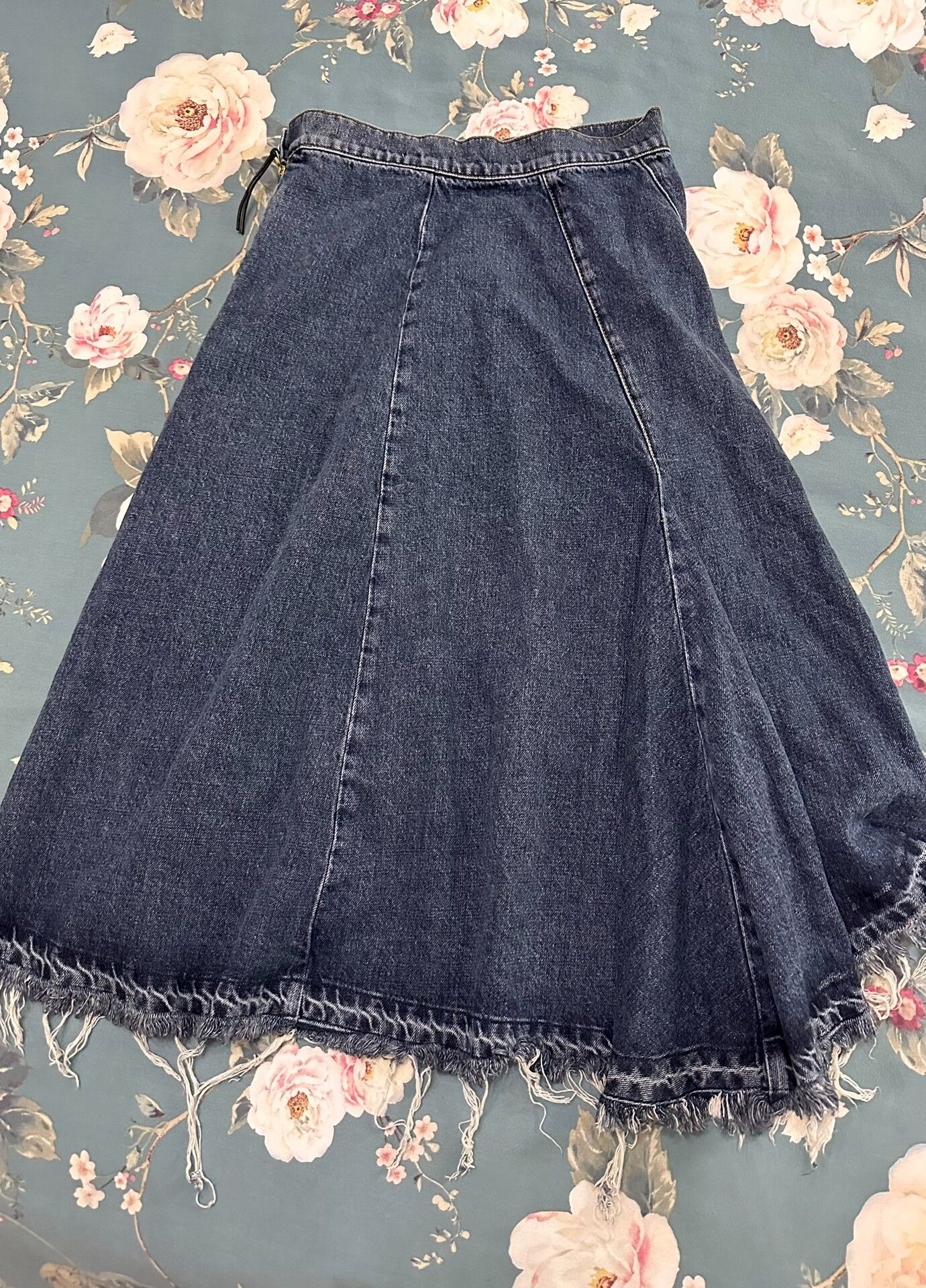 Marni Marni Irregular Hem Denim Skirt Size 26" / US 2 / IT 38 - 6 Thumbnail