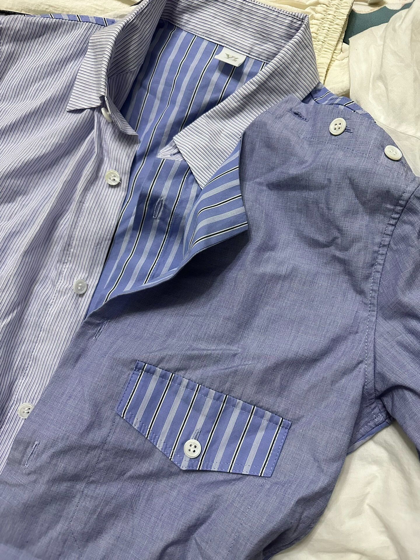 Y's Y's Yamamoto Short Sleeve Shirt Size US M / EU 48-50 / 2 - 3 Thumbnail