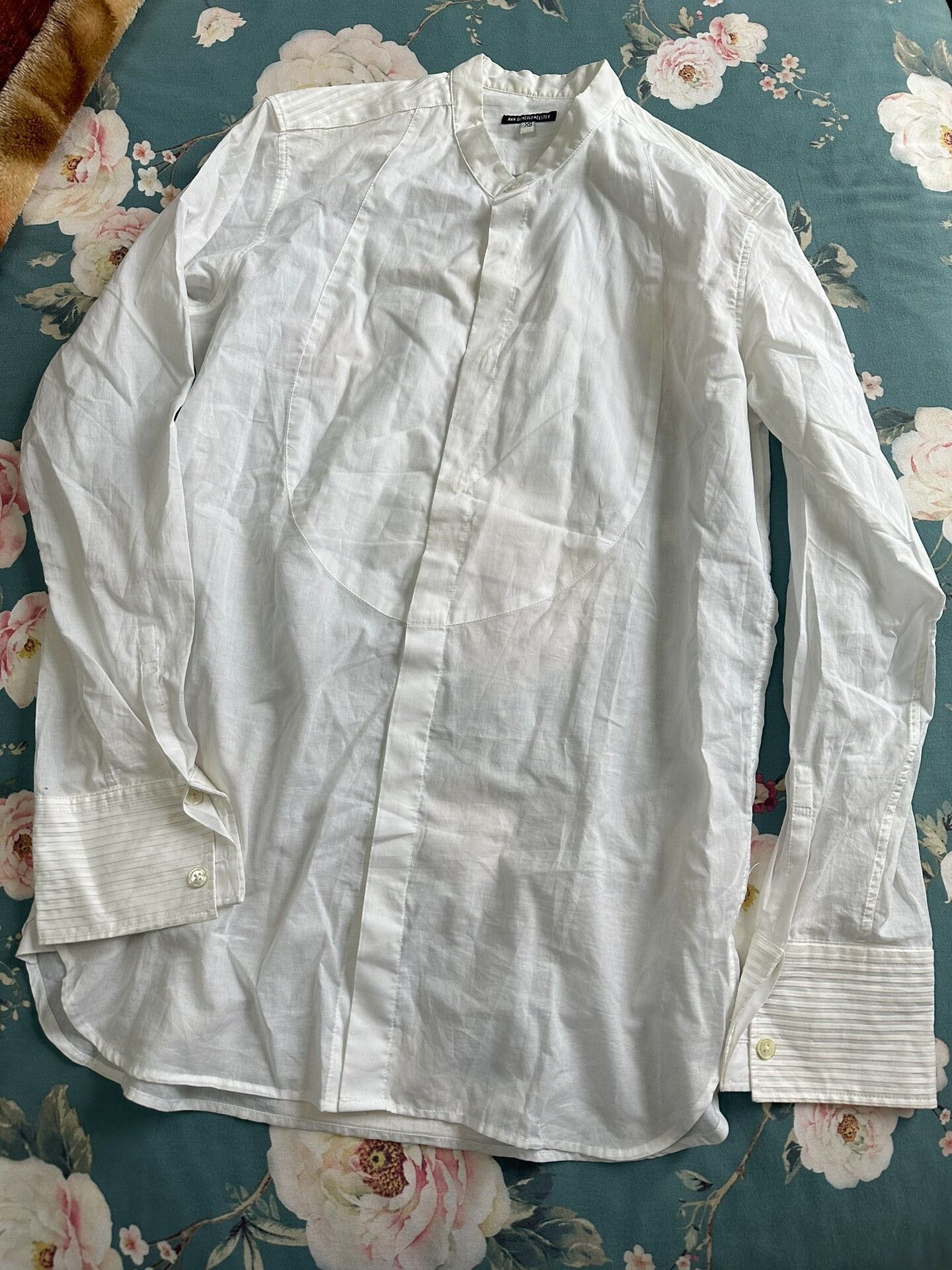 Ann Demeulemeester Ann Demeulemeester White Shirt for Men Size US XS / EU 42 / 0 - 2 Thumbnail