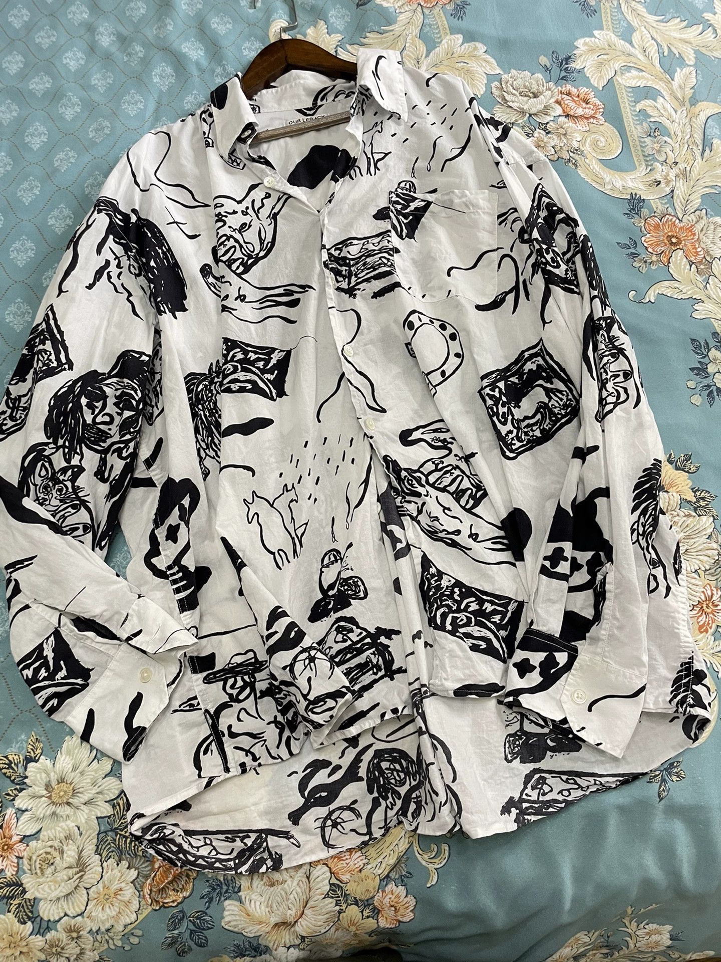 Our Legacy Our Legacy Oversized Shirt for Men Size US M / EU 48-50 / 2 - 2 Thumbnail