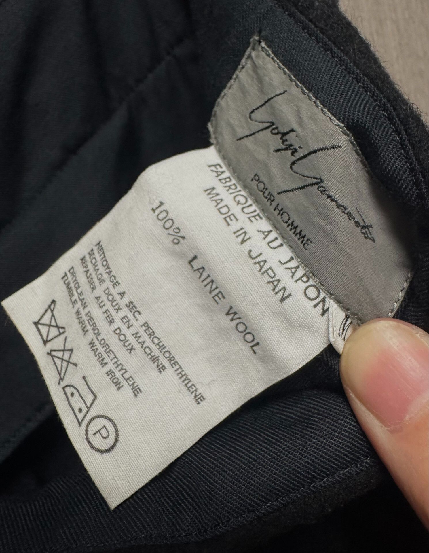 Yohji Yamamoto Yohji Yamamoto 1986 AW Wool Trousers Size US 30 / EU 46 - 7 Thumbnail