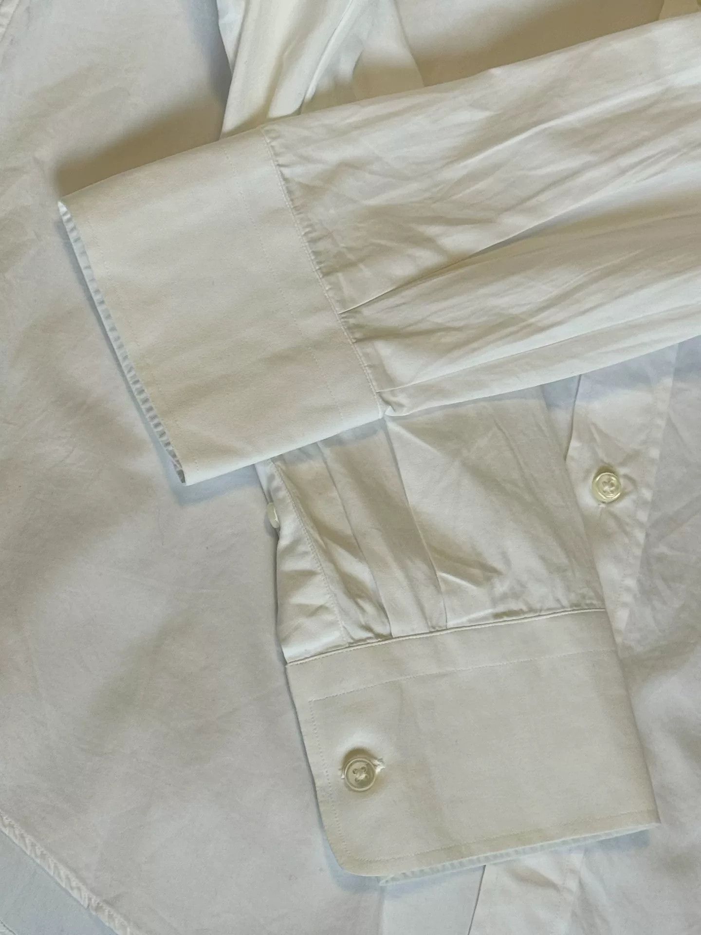 Yohji Yamamoto Yohji Yamamoto Men's Dress Shirt Size US XXS / EU 40 - 4 Thumbnail