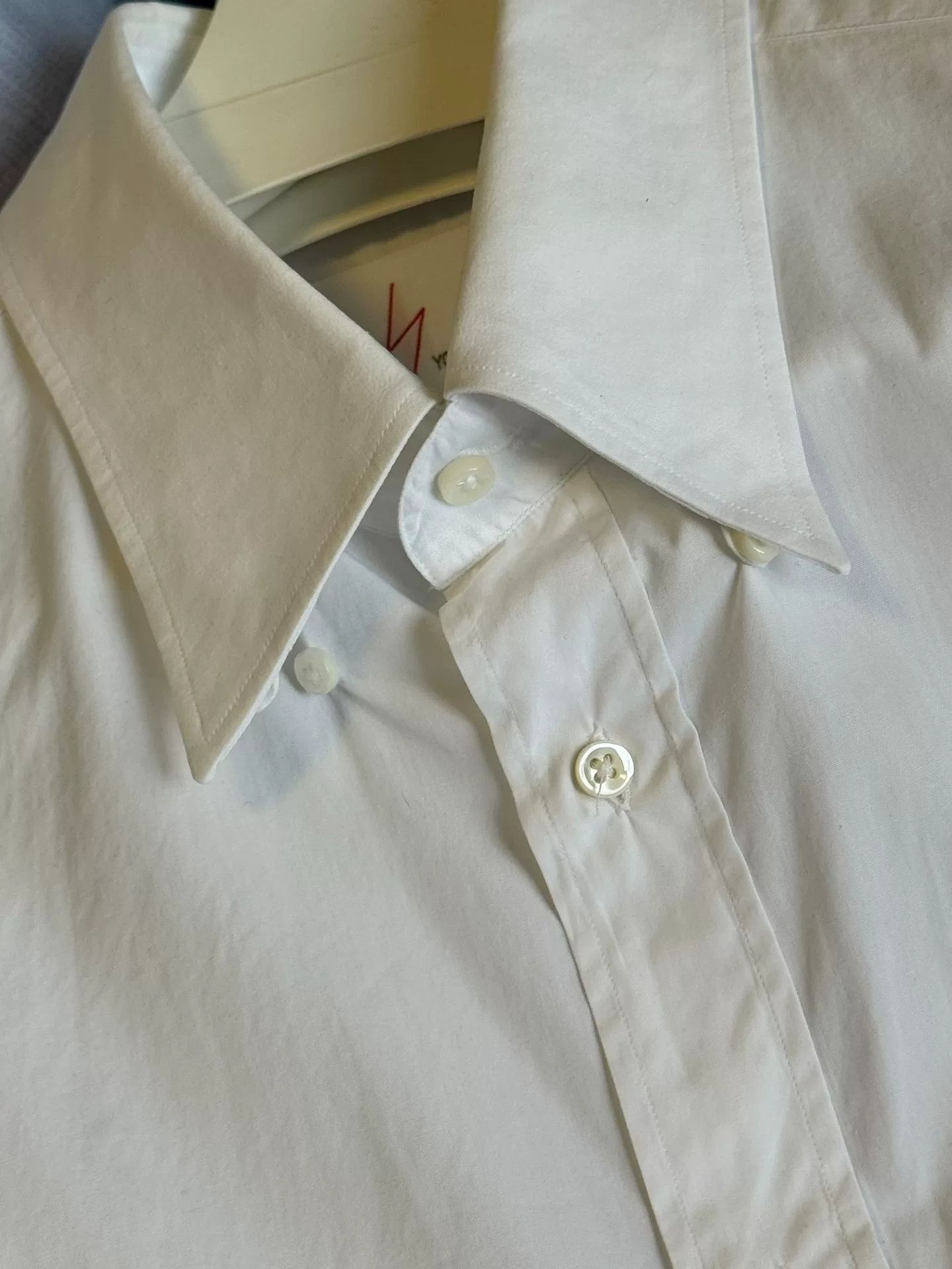 Yohji Yamamoto Yohji Yamamoto Men's Dress Shirt Size US XXS / EU 40 - 3 Thumbnail